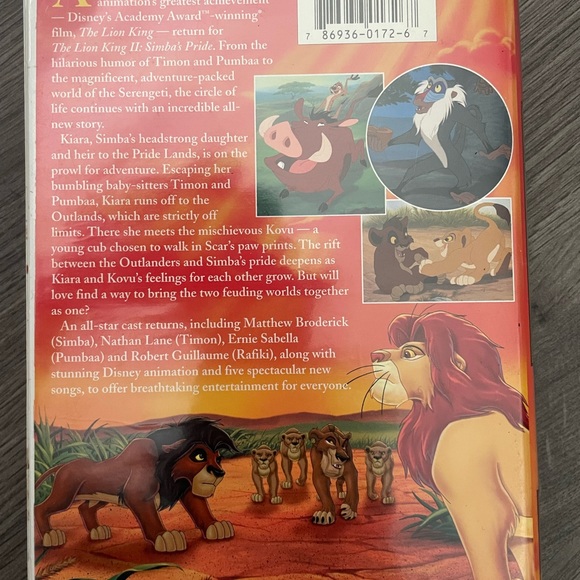 Disney’s The Lion King 2 Simba’s Pride - Picture 2 of 3